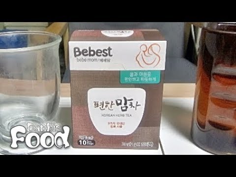 Bebest 편한 맘차, 한약 한방차 느낌의 엄마가 먹는 차 시음기