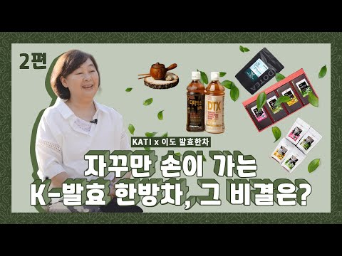 자꾸만 손이 가는 K-발효 한방차, 그 비결은?  | 농식품 수출정보 KATI